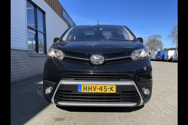 Toyota ProAce Verso 1.6 D-4D 115pk geel kenteken / 8 persoons / euro 6 diesel / € 23.950 incl btw en bpm / panoramadak / airco / cruise / achteruitrijcamera / 2 x schuifdeur !