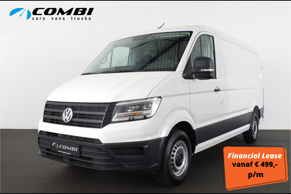 Volkswagen Crafter 35t 2.0 TDI L3H2 > BPM vrij!\Camera/cruise control/Apple Carplay/Android Auto/parkeersensor voor en achter Lease ook mogelijk!