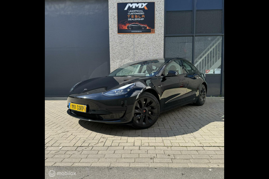 Tesla Model 3 SR+ ZWART MiC 60kwh MMX PACK AMD RYZEN