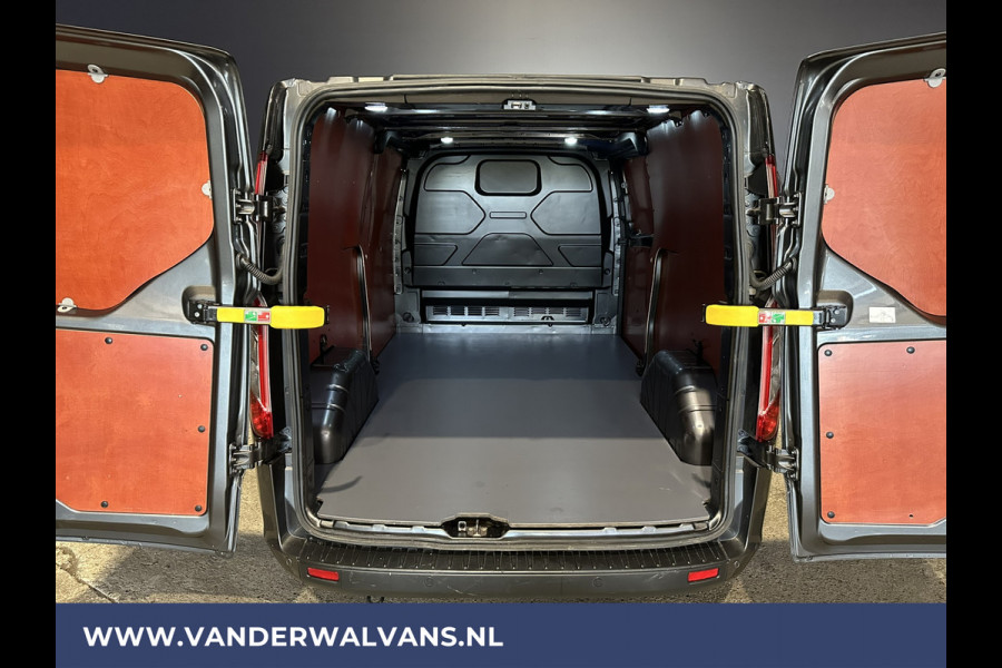 Ford Transit Custom 2.0 TDCI 131pk L2H1 Euro6 Airco | LED | Android Auto | Verwarmde voorruit Cruisecontrol, Parkeersensoren, Bijrijdersbank, 2800kg trekvermogen