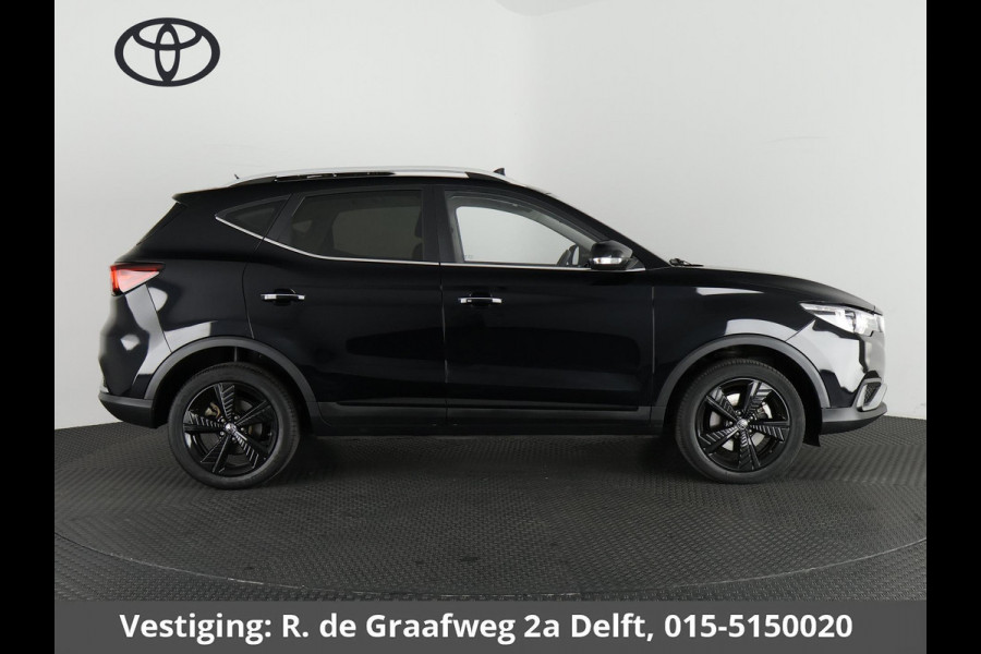 MG ZS EV Black Luxury 45 kWh | Navigatie | Schuif-/Kanteldak | Leder |