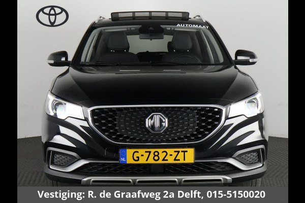 MG ZS EV Black Luxury 45 kWh | Navigatie | Schuif-/Kanteldak | Leder |