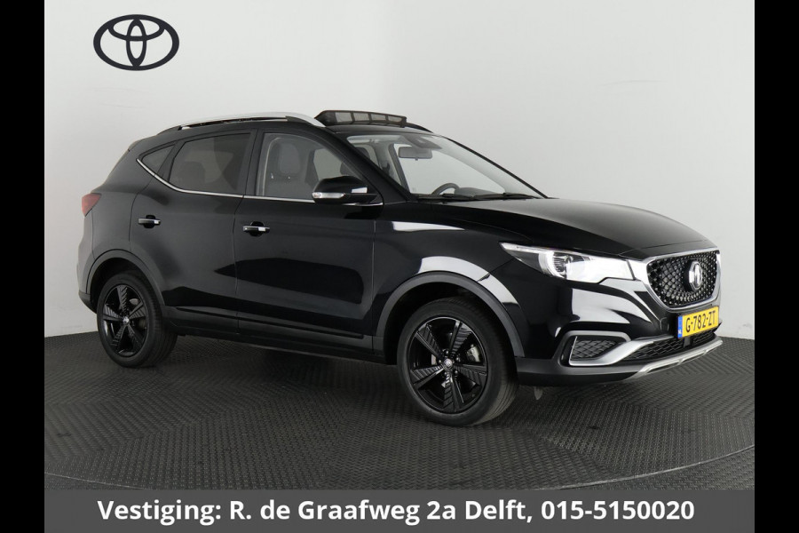 MG ZS EV Black Luxury 45 kWh | Navigatie | Schuif-/Kanteldak | Leder |
