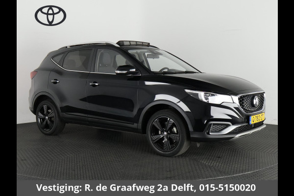 MG ZS EV Black Luxury 45 kWh | Navigatie | Schuif-/Kanteldak | Leder |