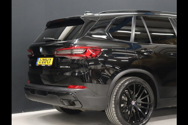 BMW X5 xDrive45e Sport High Executive [ADAPTIVE CRUISE, APPLE CARPLAY, 360 CAMERA, VOL LEDER, TREKHAAK, MASSAGE, VERWARMING, MEMORY STOELEN, ELEKTRISCHE ACHTERKLEP,  NAVIGATIE, NIEUWSTAAT]