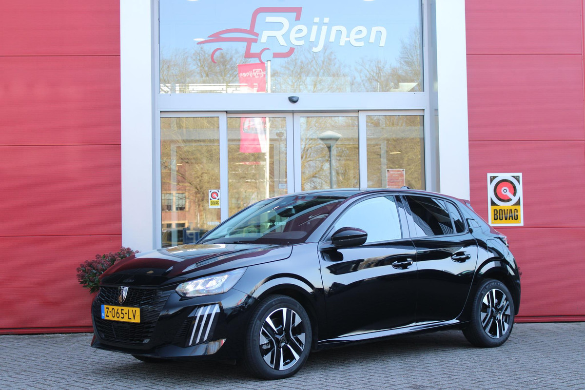 Peugeot 208 1.2 100PK ALLURE | ACHTERUITRIJ CAMERA | NAVIGATIE | DRAADLOZE APPLE CARPLAY/ANDROID AUTO | CLIMATE CONTROL | DAB+ RADIO | LICHTMETALEN VELGEN | CRUISE CONTROL | LED KOPLAMPEN | VERKEERSBORDEN HERKENNING | PARKEERSENSOREN VOOR EN ACHTER |