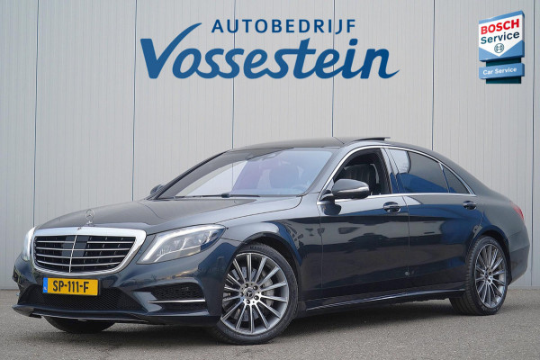 Mercedes-Benz S-Klasse 350 BlueTEC Lang Prestige Plus / AMG Line / NL-Auto / 360 Camera / Nachtzicht / Head-Up / Panodak