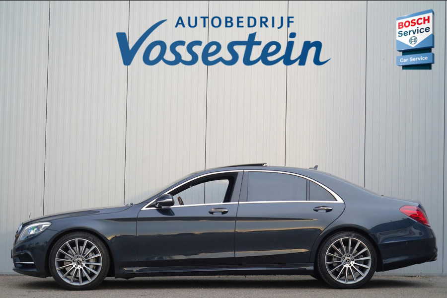 Mercedes-Benz S-Klasse 350 BlueTEC Lang Prestige Plus / AMG Line / NL-Auto / 360 Camera / Nachtzicht / Head-Up / Panodak