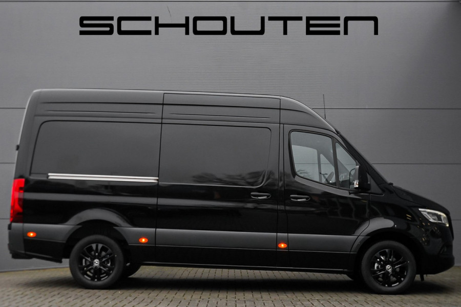 Mercedes-Benz Sprinter 319 1.9 CDI L2H2 RWD BPM Vrij Black Pack 2x Auto Schuifdeur Distronic Camera Navi Trekhaak 3.5T