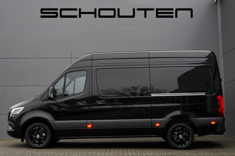Mercedes-Benz Sprinter 319 1.9 CDI L2H2 RWD BPM Vrij Black Pack 2x Auto Schuifdeur Distronic Camera Navi Trekhaak 3.5T