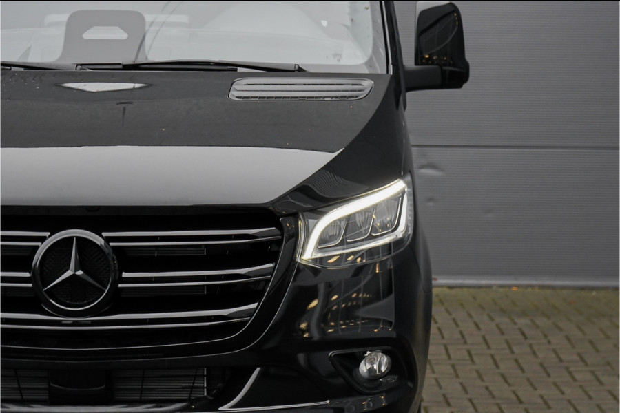 Mercedes-Benz Sprinter 319 1.9 CDI L2H2 RWD BPM Vrij Black Pack 2x Auto Schuifdeur Distronic Camera Navi Trekhaak 3.5T