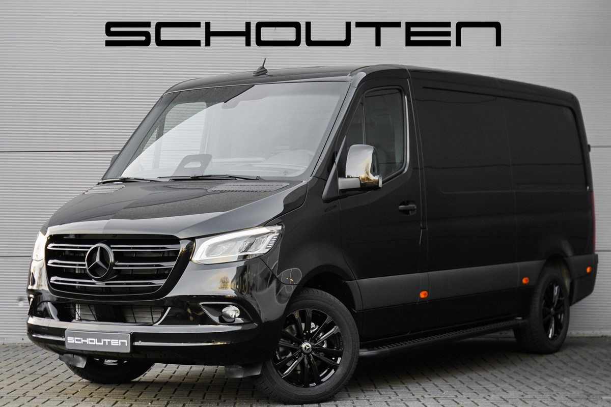 Mercedes-Benz Sprinter 319 1.9 CDI L2H1 BPM Vrij Black Pack Distronic Camera Trekhaak 3.5T