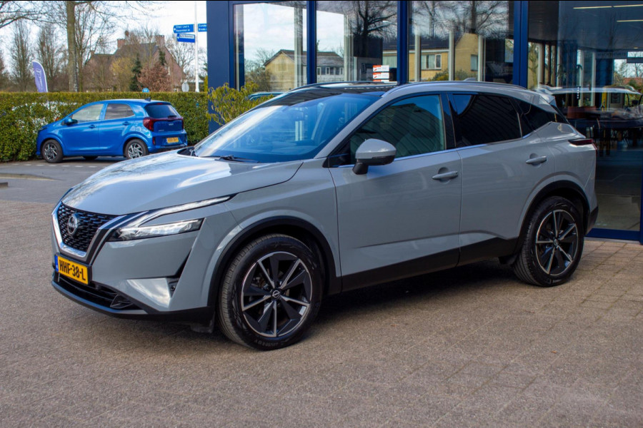 Nissan QASHQAI 1.3 MHEV N-Connecta |Prijs rijklaar incl 12 mnd garantie| 360 Camera Blindspot Panodak Elek klep