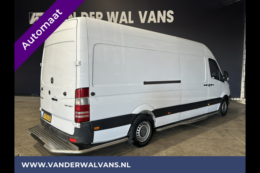 Mercedes-Benz Sprinter 316NGT Automaat L3H2 *Post NL inrichting* Euro6 Camera sidebars, 270 graden achterdeuren, schappen, doorloopdeur