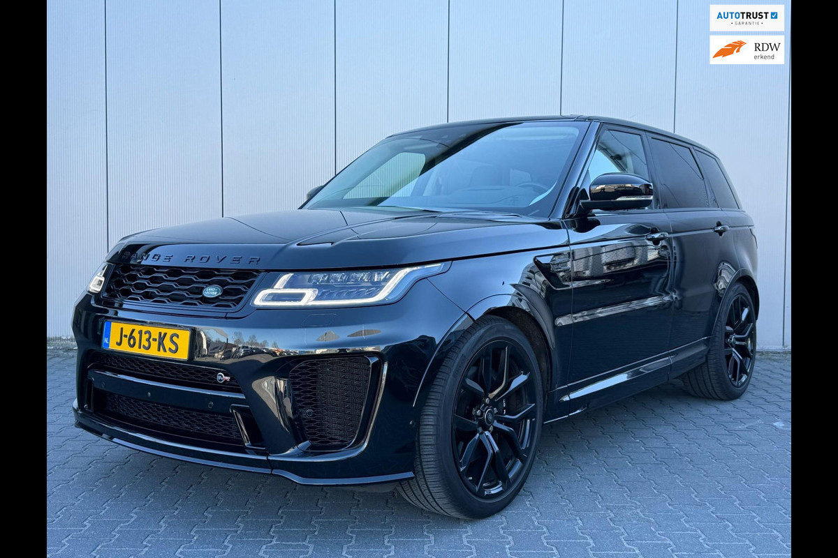 Land Rover Range Rover Sport P575 SVR / Origineel NL / Dealer onderhouden / Pano / Geventileerde stoelen