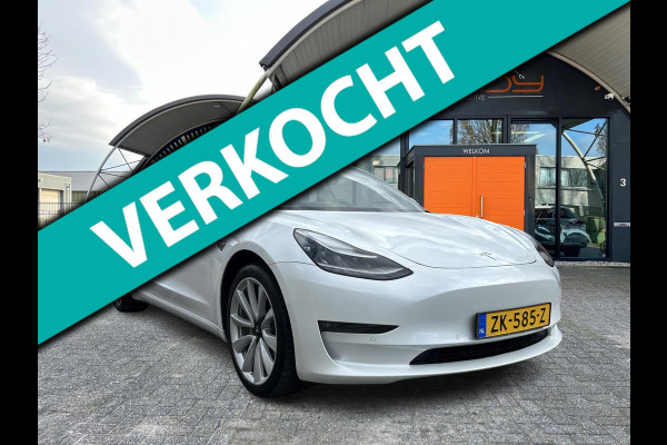 Tesla Model 3 Long Range AWD 75 kWh Wit leder 19 Inch 84% SOH Certificaat NL-Auto