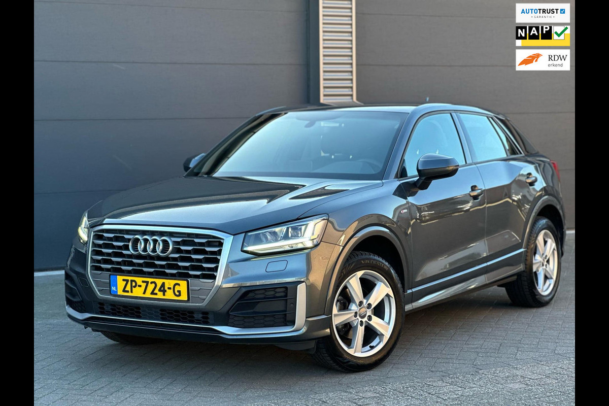 Audi Q2 30 TFSI AUTOMAAT Sport 2x S line Edition, trekhaak, Nederlandse auto met nationale auto pas