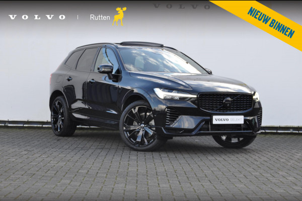 Volvo XC60 T8 455PK Automaat AWD Plus Black Edition / Adaptieve cruise control / BLIS / Luchtvering / Trekhaak / Stoelverwarming - en ventilatie / Parkeersensoren met 360 camera / Apple carplay / Panoramadak /