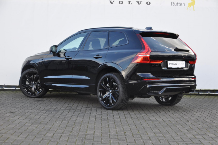 Volvo XC60 T8 455PK Automaat AWD Plus Black Edition / Adaptieve cruise control / BLIS / Luchtvering / Trekhaak / Stoelverwarming - en ventilatie / Parkeersensoren met 360 camera / Apple carplay / Panoramadak /