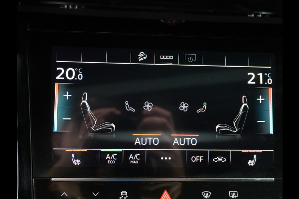 Audi e-tron 55 Quattro 95kWh 408PK S-Edition Pano-dak. Leder Apple Carplay Luchtvering 360° Camera's Assistentie Pakket Matrix LED koplampen Stoelverwarming Assistentiepakket 'City' Kruising-assistent Fase 3 Laden