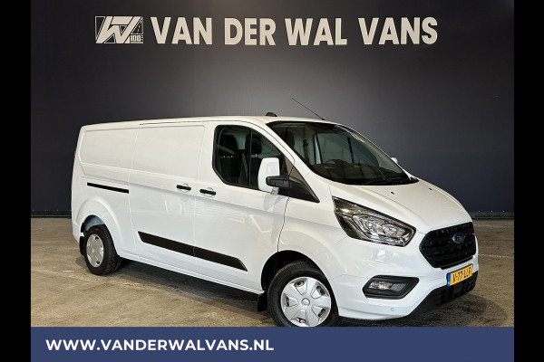 Ford Transit Custom 2.0 TDCI 131pk L2H1 Euro6 Airco | LED | Cruisecontrol | Verwarmde voorruit Bijrijdersbank, 2800kg trekvermogen, parkeersensoren