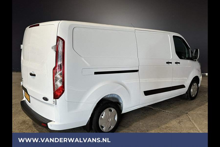 Ford Transit Custom 2.0 TDCI 131pk L2H1 Euro6 Airco | LED | Cruisecontrol | Verwarmde voorruit Bijrijdersbank, 2800kg trekvermogen, parkeersensoren