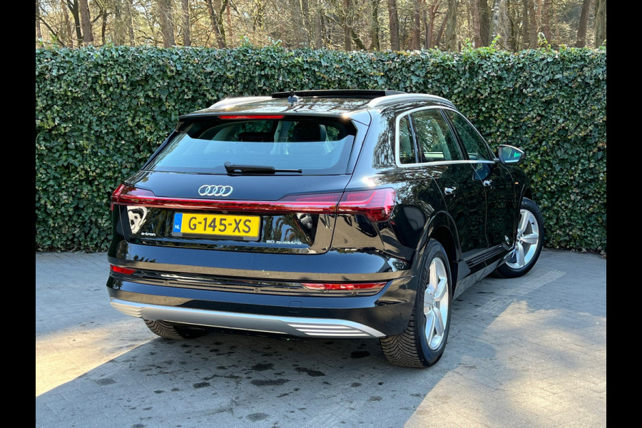 Audi e-tron E-tron 50 quattro Launch edition plus 71 kWh Pano | Luchtvering | Leder | Elektr stoel + geheugen | Adapt. Cruise