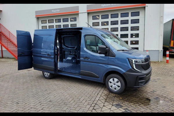 Renault Master 170.35 EURO 6 L2H2 - 2x ZIJSCHUIFDEUR - BLAUW-GRIJS METALLIC - V-35-KRN - BPM VRIJ!