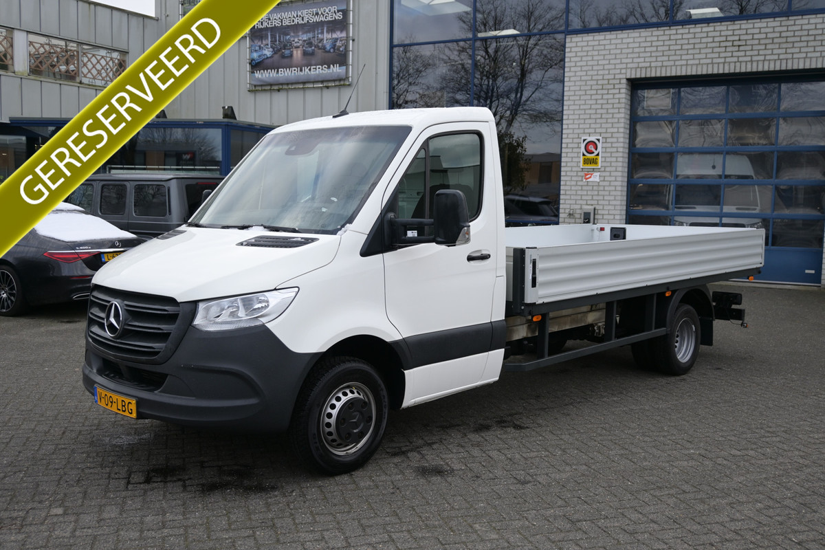 Mercedes-Benz Sprinter 514 CDI L3 Open laadbak Geveerde verwarmde stoel, MBUX met Apple Carplay / Android Auto