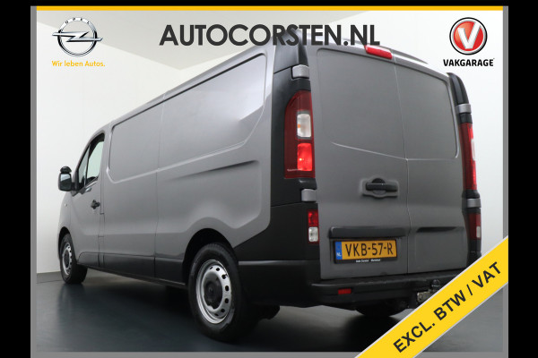 Renault Trafic 2.0dCi 146pk AUT-6L2H1 Camera Trekhaak Pdc Airco Cruise Control Elektr.Spiegels+Verwarmd DAB Bluetooth Led Betonplex vloer Lat o Zeer nette Traffic III  Nieuwe model 1e Eigenaar Euro 6d t