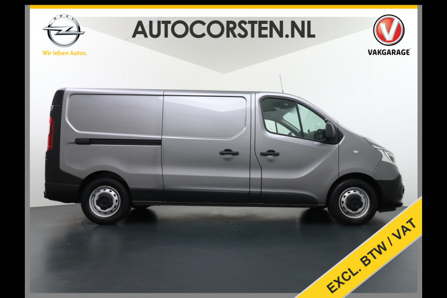 Renault Trafic 2.0dCi 146pk AUT-6L2H1 Camera Trekhaak Pdc Airco Cruise Control Elektr.Spiegels+Verwarmd DAB Bluetooth Led Betonplex vloer Lat o Zeer nette Traffic III  Nieuwe model 1e Eigenaar Euro 6d t