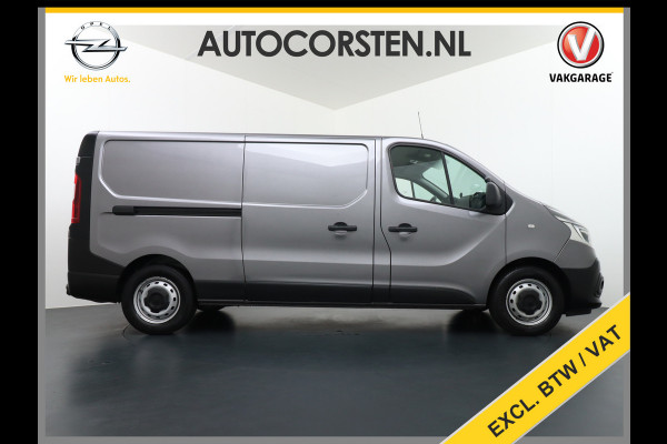 Renault Trafic 2.0dCi 146pk AUT-6L2H1 Camera Trekhaak Pdc Airco Cruise Control Elektr.Spiegels+Verwarmd DAB Bluetooth Led Betonplex vloer Lat o Zeer nette Traffic III  Nieuwe model 1e Eigenaar Euro 6d t
