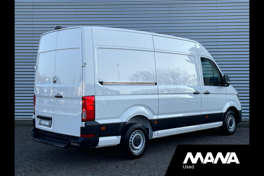 Volkswagen Crafter 35 2.0 140pk L3H3 3.140 Airco Cruise Camera Sensoren CarPlay Bijrijdersbank Ergo-Stoel Bluetooth Laadruimtebekleding 12V SideLig