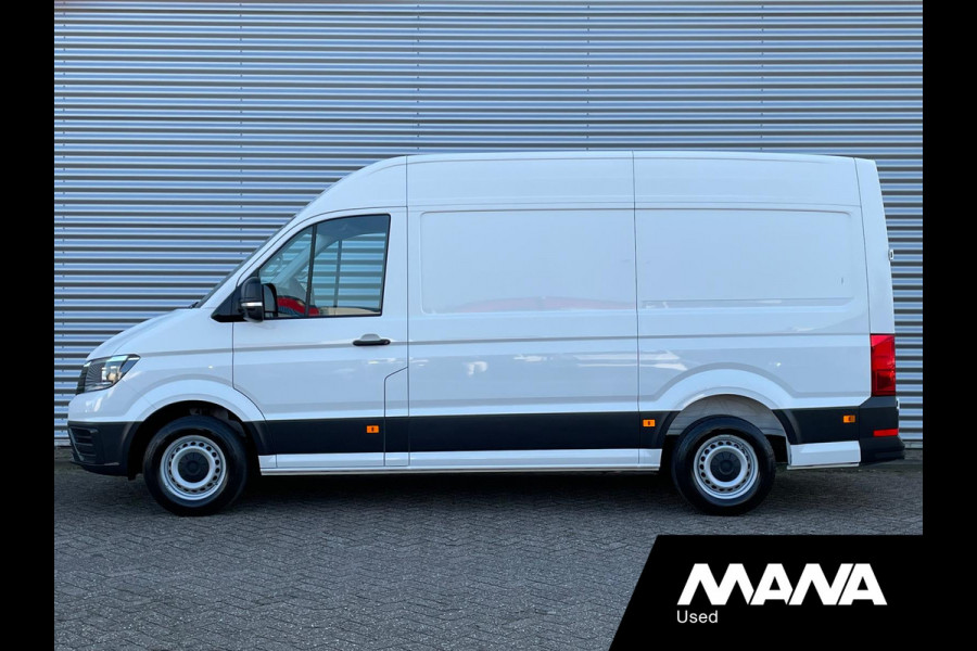 Volkswagen Crafter 35 2.0 140pk L3H3 3.140 Airco Cruise Camera Sensoren CarPlay Bijrijdersbank Ergo-Stoel Bluetooth Laadruimtebekleding 12V SideLig