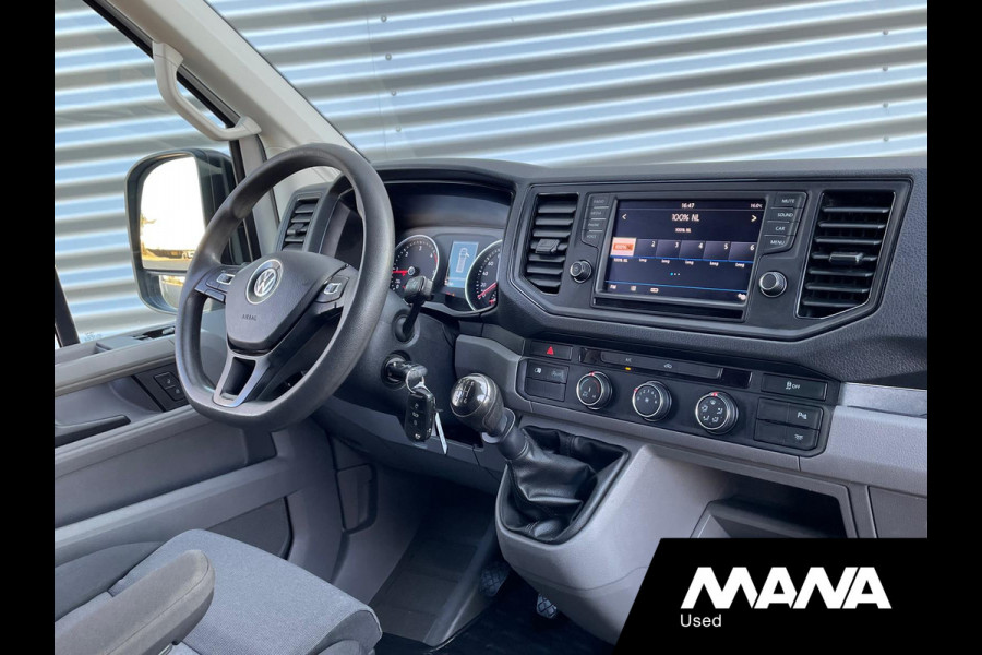 Volkswagen Crafter 35 2.0 140pk L3H3 3.140 Airco Cruise Camera Sensoren CarPlay Bijrijdersbank Ergo-Stoel Bluetooth Laadruimtebekleding 12V SideLig