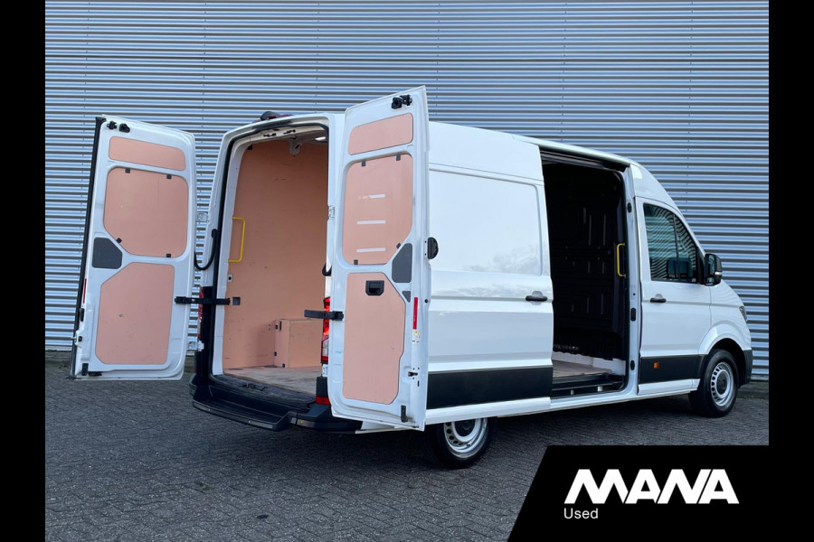 Volkswagen Crafter 35 2.0 140pk L3H3 3.140 Airco Cruise Camera Sensoren CarPlay Bijrijdersbank Ergo-Stoel Bluetooth Laadruimtebekleding 12V SideLig