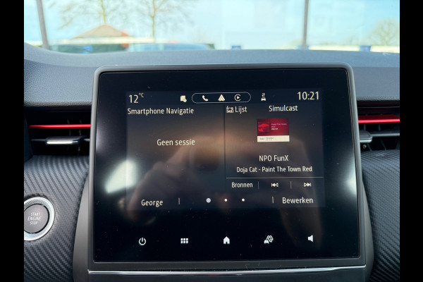 Renault Clio 1.6 E-Tech Hybrid 140 Intens - Automaat - Navi - LED - Camera - Parkeerhulp