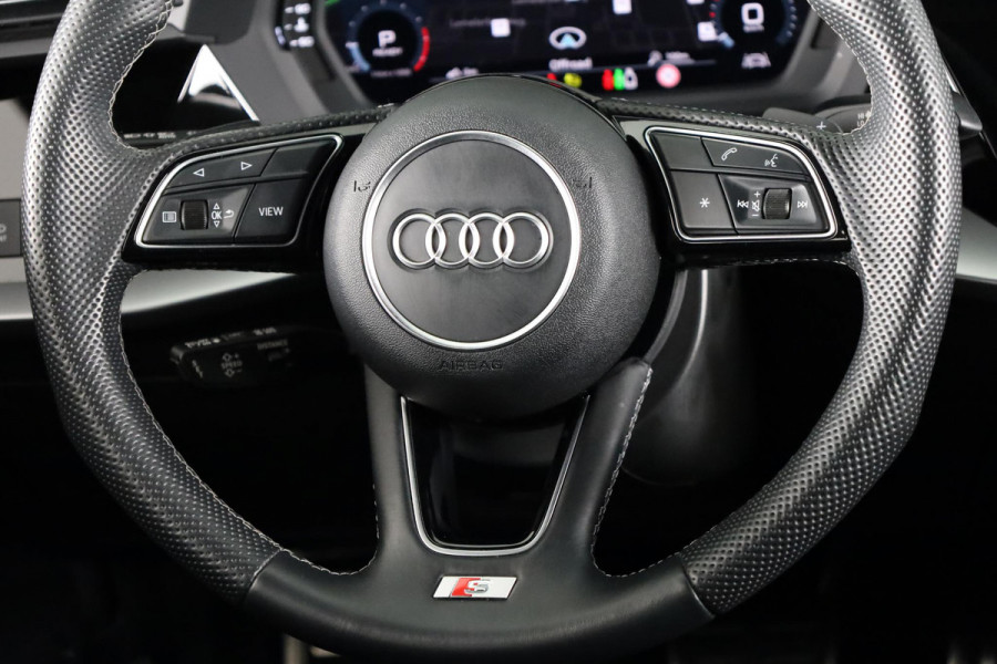 Audi A3 Sportback 30 TFSI S edition 110 pk S-tronic | Verlengde garantie | Navigatie | Parkeersensoren achter | Cruise control | Full-LED koplampen | S-line |