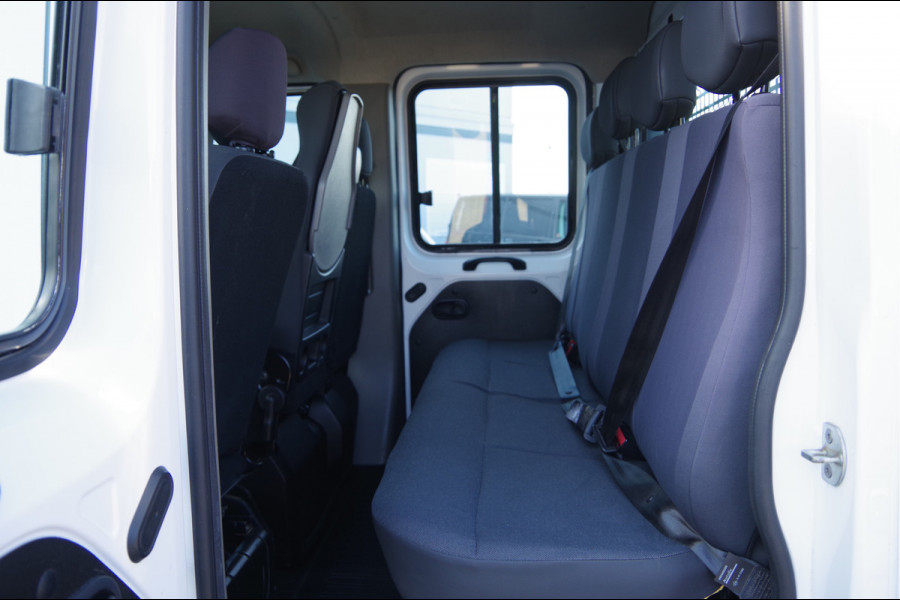 Renault Master T35 2.3 dCi L3 OPEN LAADBAK, 150PK, DC-7P, AIRCO, TREKHAAK, DUBBELE CABINE, PICK-UP, OPENLAADBAK, PICKUP