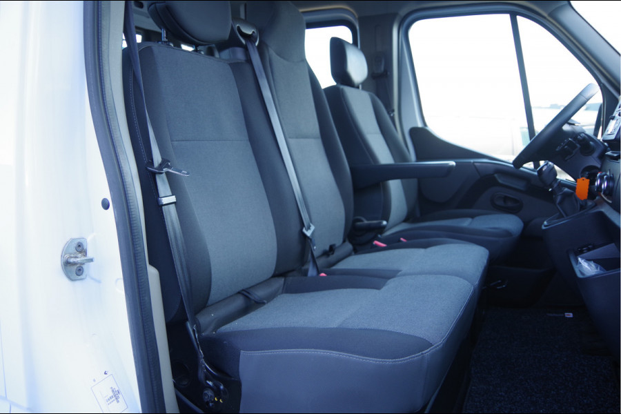 Renault Master T35 2.3 dCi L3 OPEN LAADBAK, 150PK, DC-7P, AIRCO, TREKHAAK, DUBBELE CABINE, PICK-UP, OPENLAADBAK, PICKUP