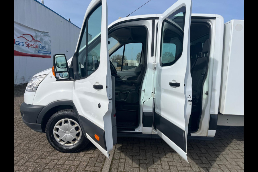 Ford Transit 350 2.0 TDCI L4H1 DC 6 Zitplaatsen Pick-Up - Trekhaak