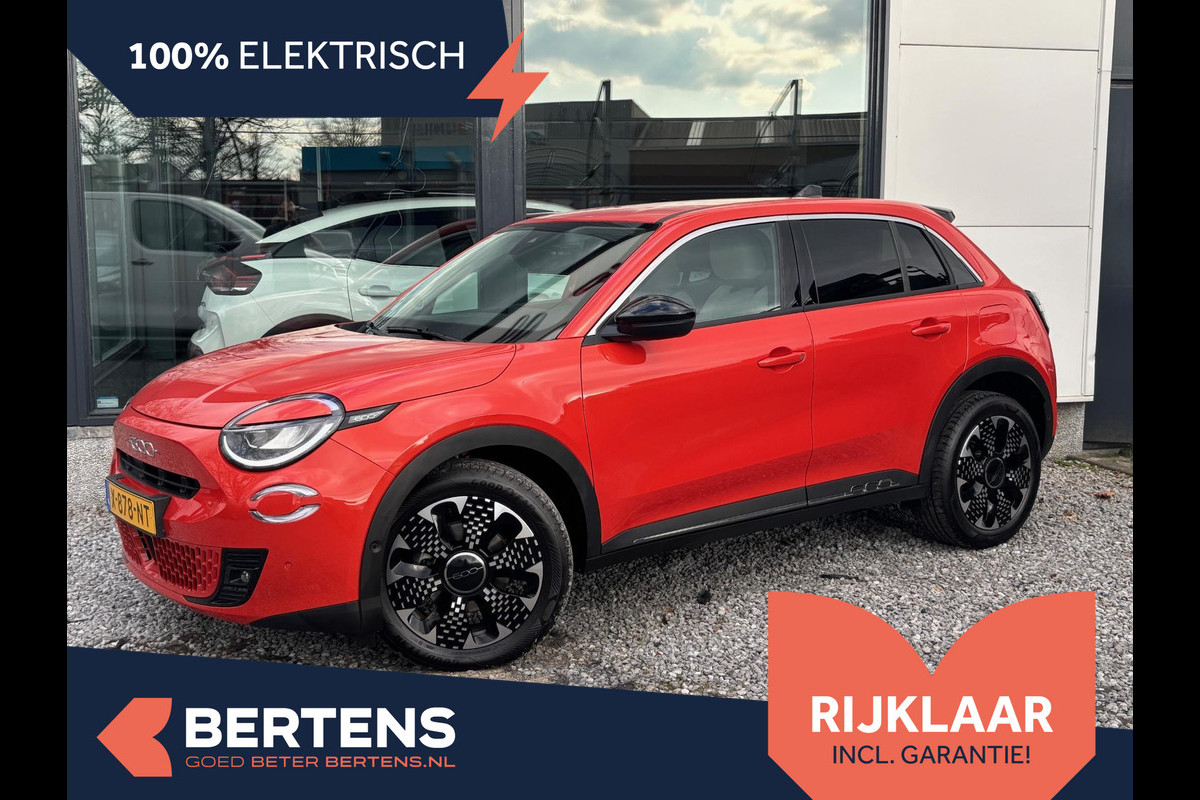 Fiat 600E La Prima 54 kWh | Rijklaar geleverd | Zeer compleet! | Fiat 600E La Prima 54 kWh | Rijklaar geleverd | Zeer compleet! |