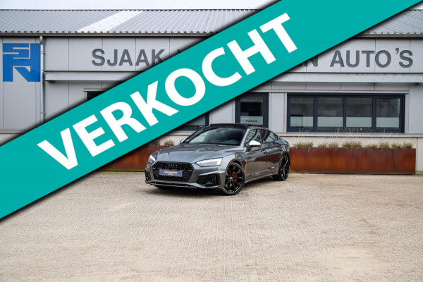 Audi A5 Sportback 40 2.0 TFSI S Edition Facelift 204pk S-Tronic! 1e|NL|DLR|Panoramadak|Virtual Cockpit|Leder|Matrix|CarPlay|Black