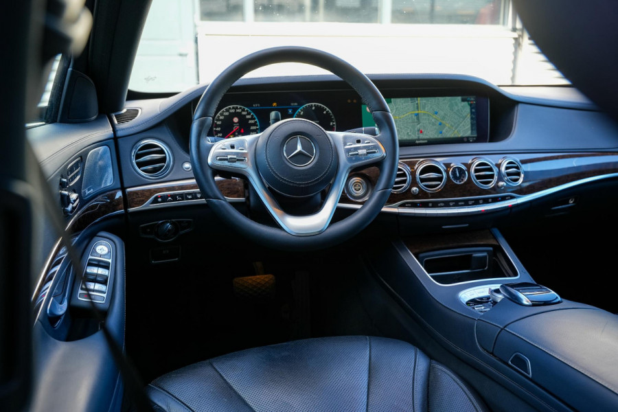 Mercedes-Benz S-Klasse 350d Lang Premium Plus Panodak Burmester Stoelventilatie Memory 360 Camera ACC
