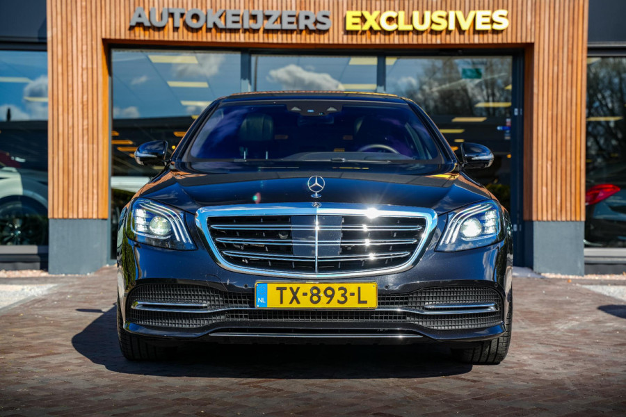 Mercedes-Benz S-Klasse 350d Lang Premium Plus Panodak Burmester Stoelventilatie Memory 360 Camera ACC