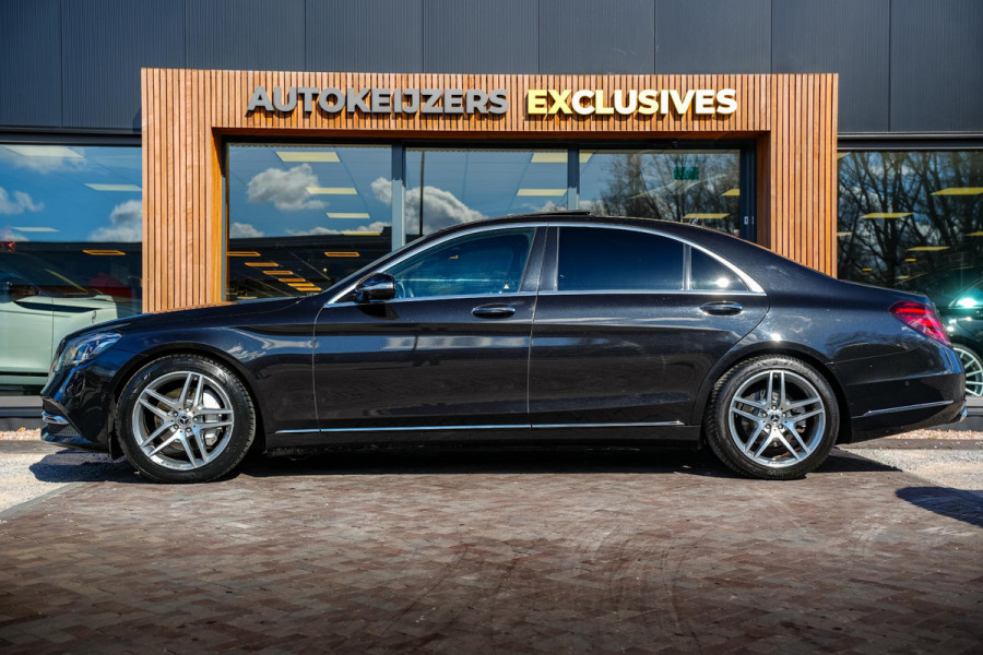 Mercedes-Benz S-Klasse 350d Lang Premium Plus Panodak Burmester Stoelventilatie Memory 360 Camera ACC