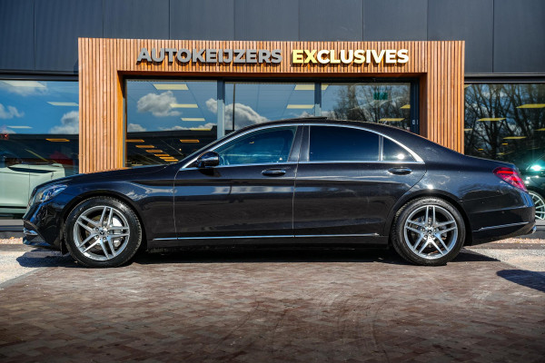 Mercedes-Benz S-Klasse 350d Lang Premium Plus Panodak Burmester Stoelventilatie Memory 360 Camera ACC