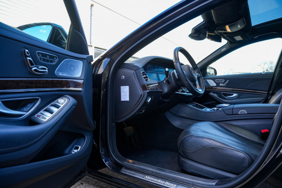 Mercedes-Benz S-Klasse 350d Lang Premium Plus Panodak Burmester Stoelventilatie Memory 360 Camera ACC