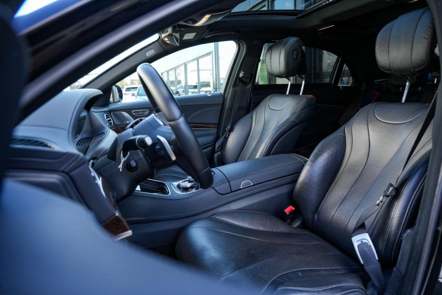 Mercedes-Benz S-Klasse 350d Lang Premium Plus Panodak Burmester Stoelventilatie Memory 360 Camera ACC
