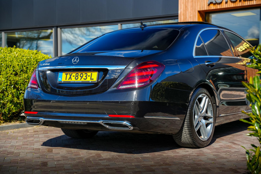 Mercedes-Benz S-Klasse 350d Lang Premium Plus Panodak Burmester Stoelventilatie Memory 360 Camera ACC